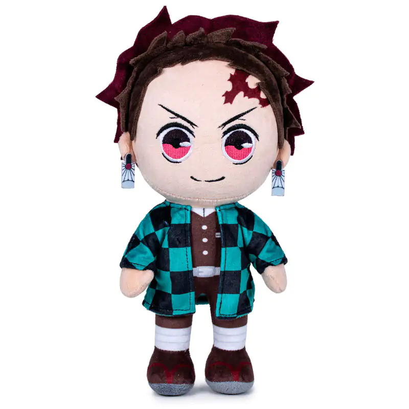 Demon Slayer Kimetsu no Yaiba Tanjiro Kamado plyšová hračka 27cm fotografii produktu