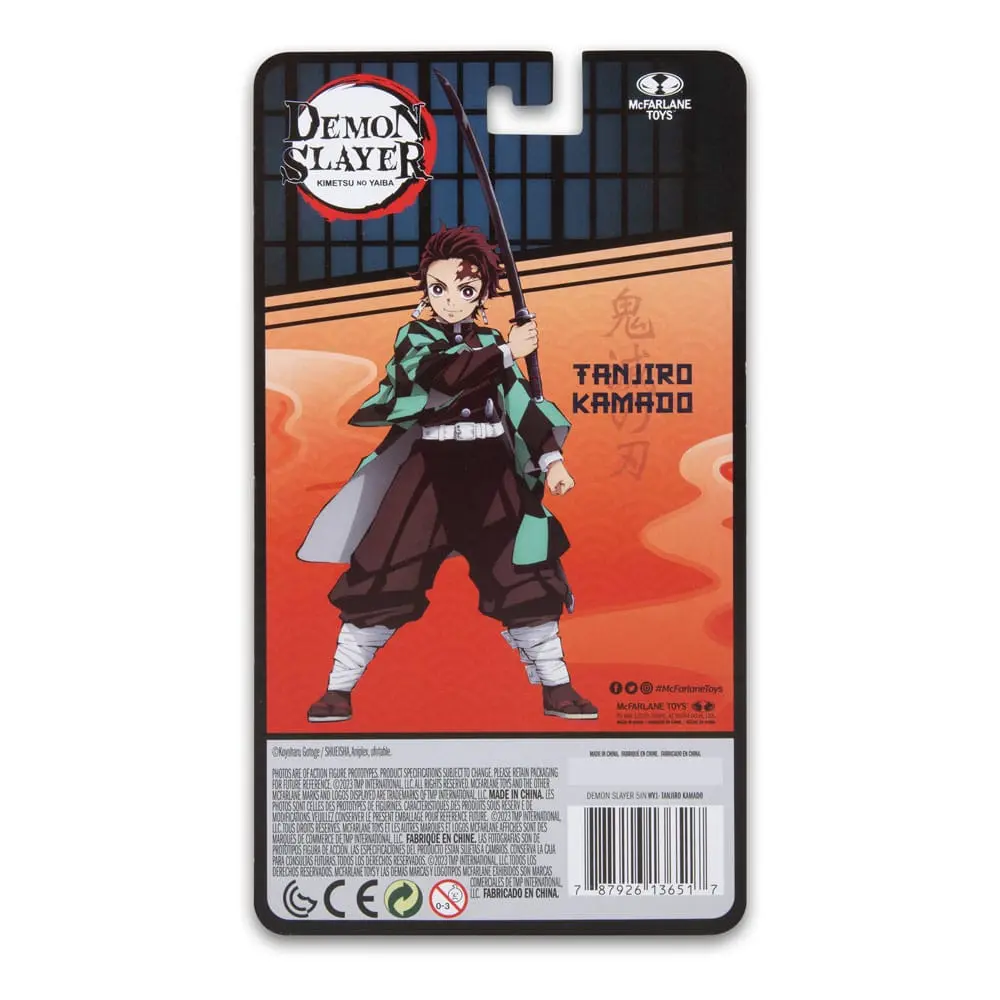 Demon Slayer: Kimetsu no Yaiba Action Figure Tanjiron Kamado 13 cm Akční figurka fotografii produktu