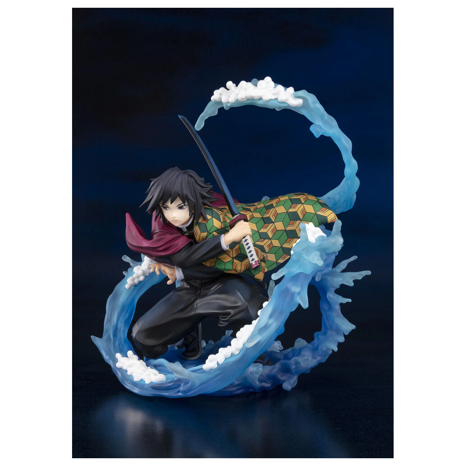 Demon Slayer Kimetsu No Yaiba Tomioka Giyu Water Breathing S.H. Figurarts figurka 17 cm fotografii produktu