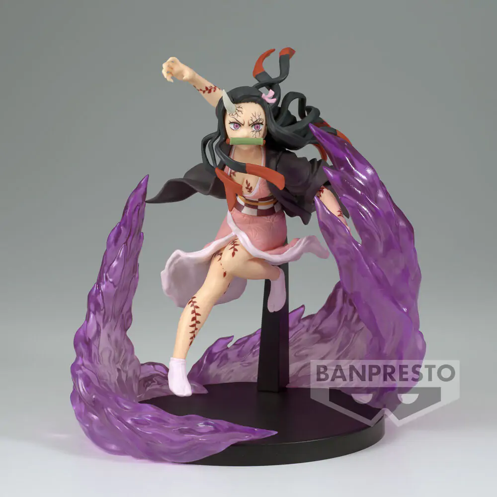 Demon Slayer Kimetsu no Yaiba Vibration Stars Nezuko Kamado II figurka 13 cm fotografii produktu