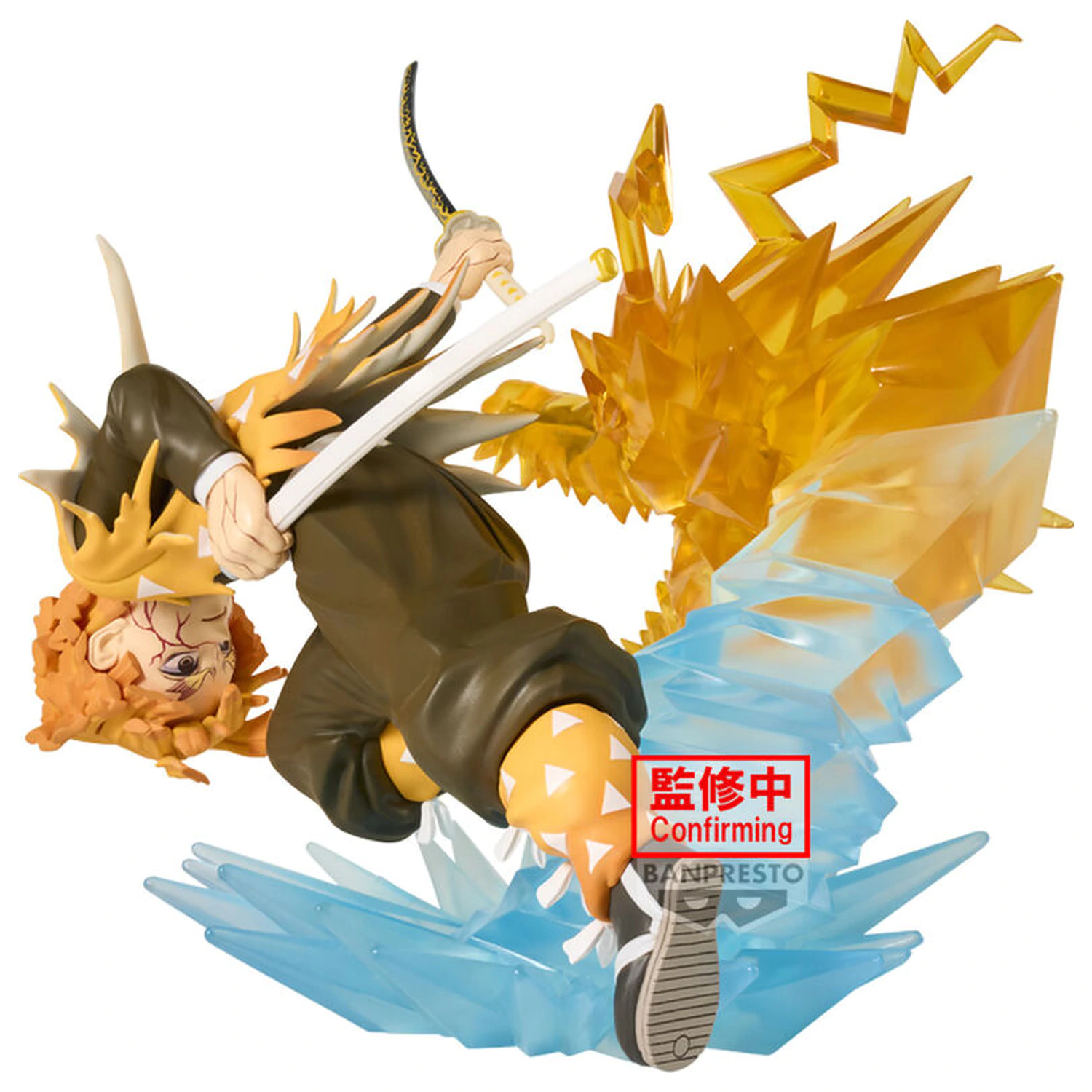 Demon Slayer Kimetsu no Yaiba Vibration Stars Zenitsu Agatsuma figurka 12cm fotografii produktu