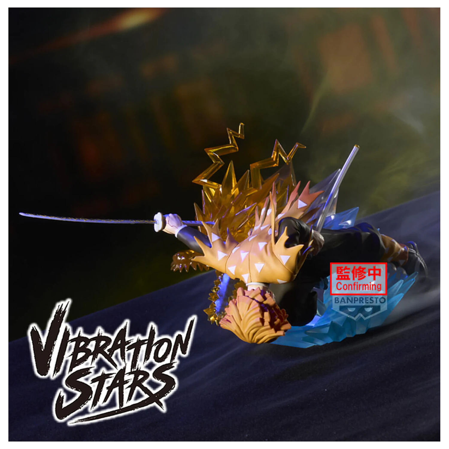 Demon Slayer Kimetsu no Yaiba Vibration Stars Zenitsu Agatsuma figurka 12cm fotografii produktu