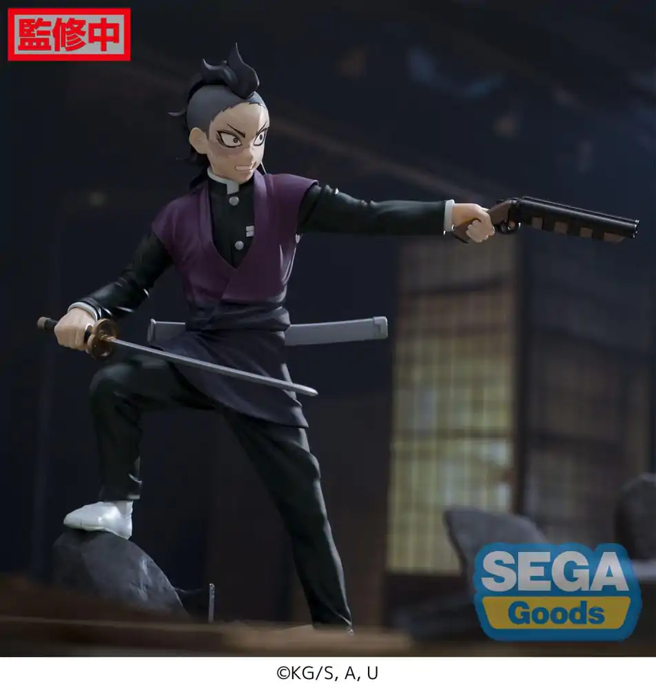 Demon Slayer: Kimetsu no Yaiba Xross Link Anime PVC soška Genya Shinazugawa -Swordsmith Village Arc- 15 cm fotografii produktu