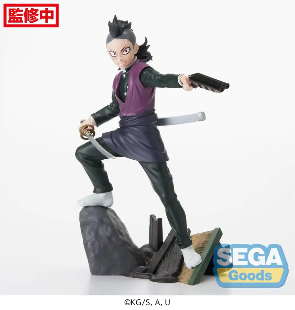 Demon Slayer: Kimetsu no Yaiba Xross Link Anime PVC soška Genya Shinazugawa -Swordsmith Village Arc- 15 cm fotografii produktu