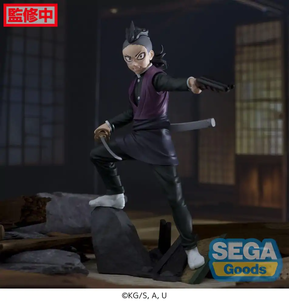 Demon Slayer: Kimetsu no Yaiba Xross Link Anime PVC soška Genya Shinazugawa -Swordsmith Village Arc- 15 cm fotografii produktu