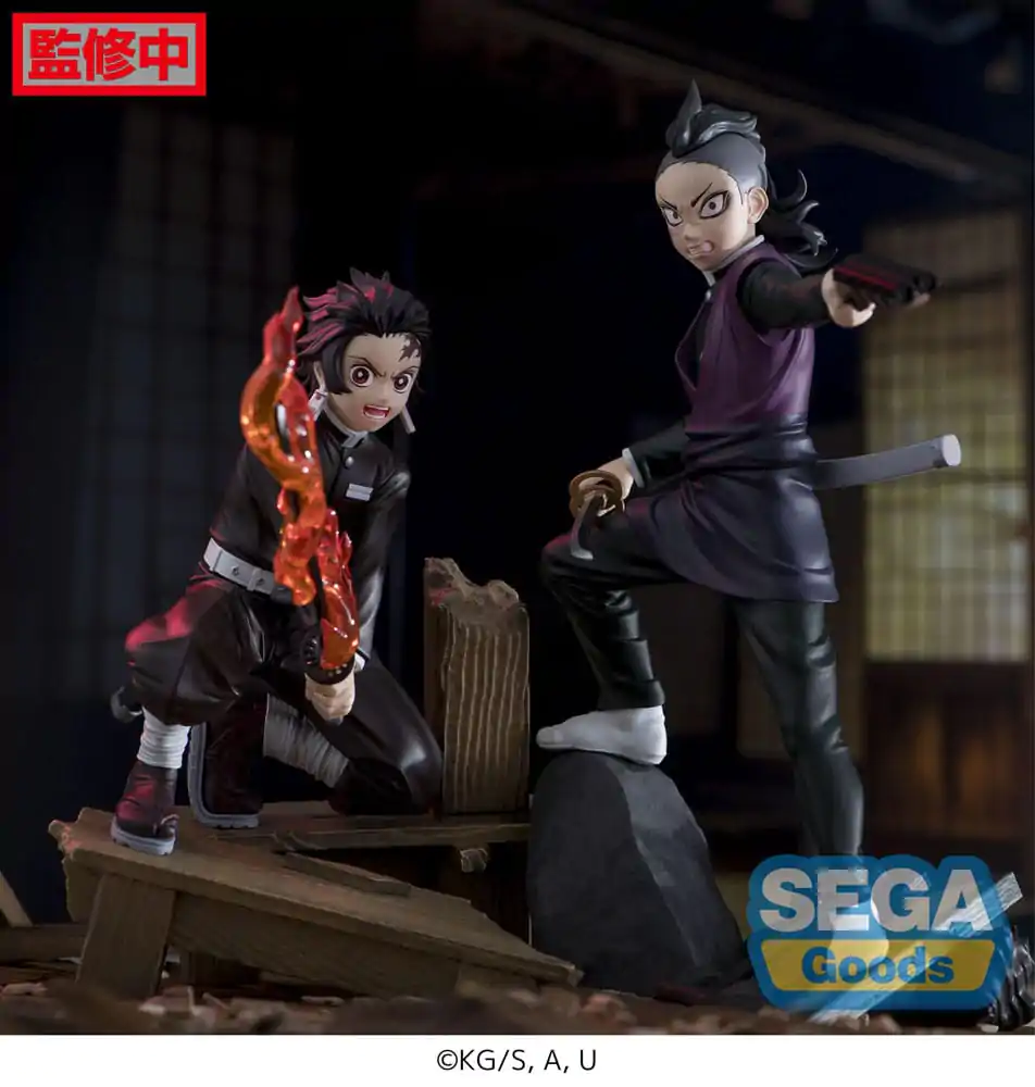 Demon Slayer: Kimetsu no Yaiba Xross Link Anime PVC soška Genya Shinazugawa -Swordsmith Village Arc- 15 cm fotografii produktu