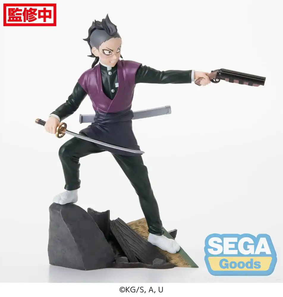 Demon Slayer: Kimetsu no Yaiba Xross Link Anime PVC soška Genya Shinazugawa -Swordsmith Village Arc- 15 cm fotografii produktu