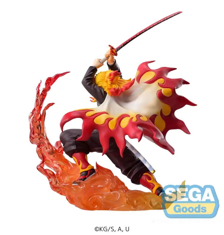 Demon Slayer: Kimetsu no Yaiba Xross Link Anime PVC Socha Kyojuro Rengoku 15 cm fotografii produktu