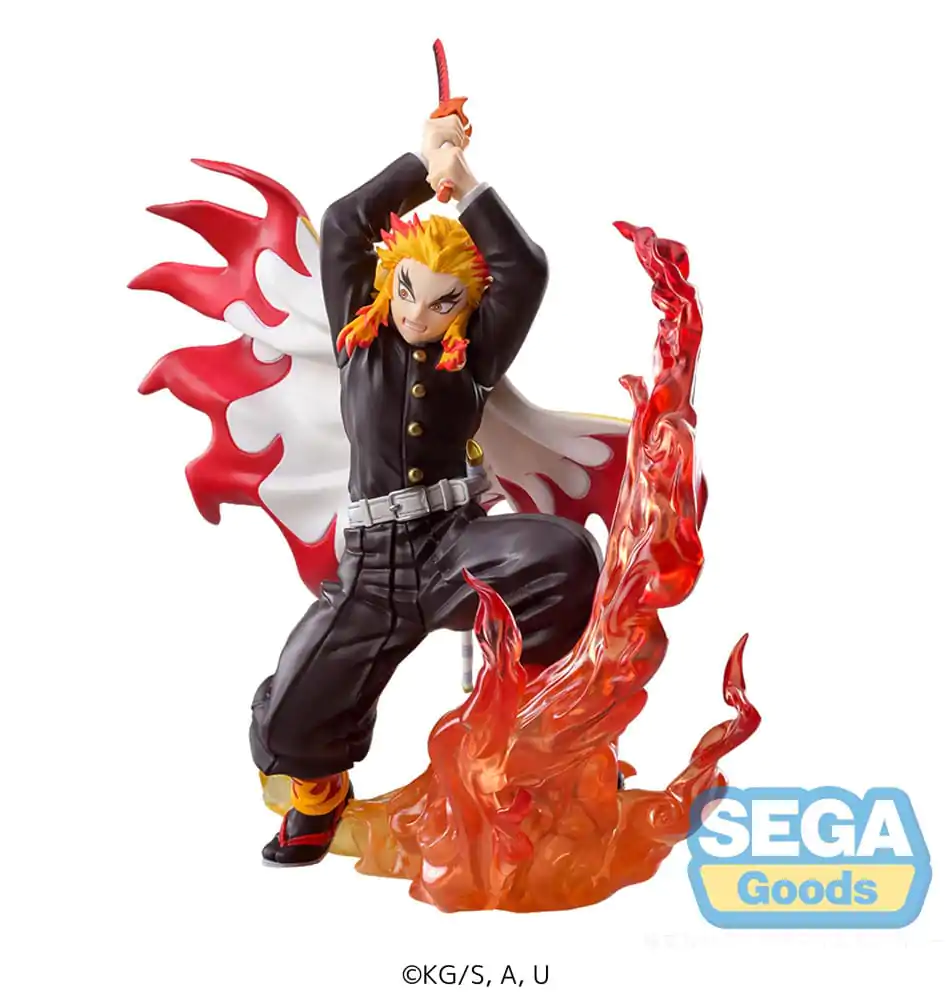 Demon Slayer: Kimetsu no Yaiba Xross Link Anime PVC Socha Kyojuro Rengoku 15 cm fotografii produktu