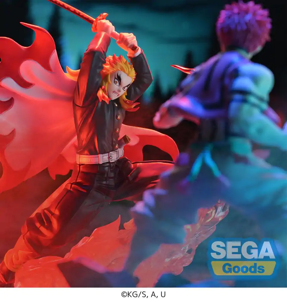 Demon Slayer: Kimetsu no Yaiba Xross Link Anime PVC Socha Kyojuro Rengoku 15 cm fotografii produktu