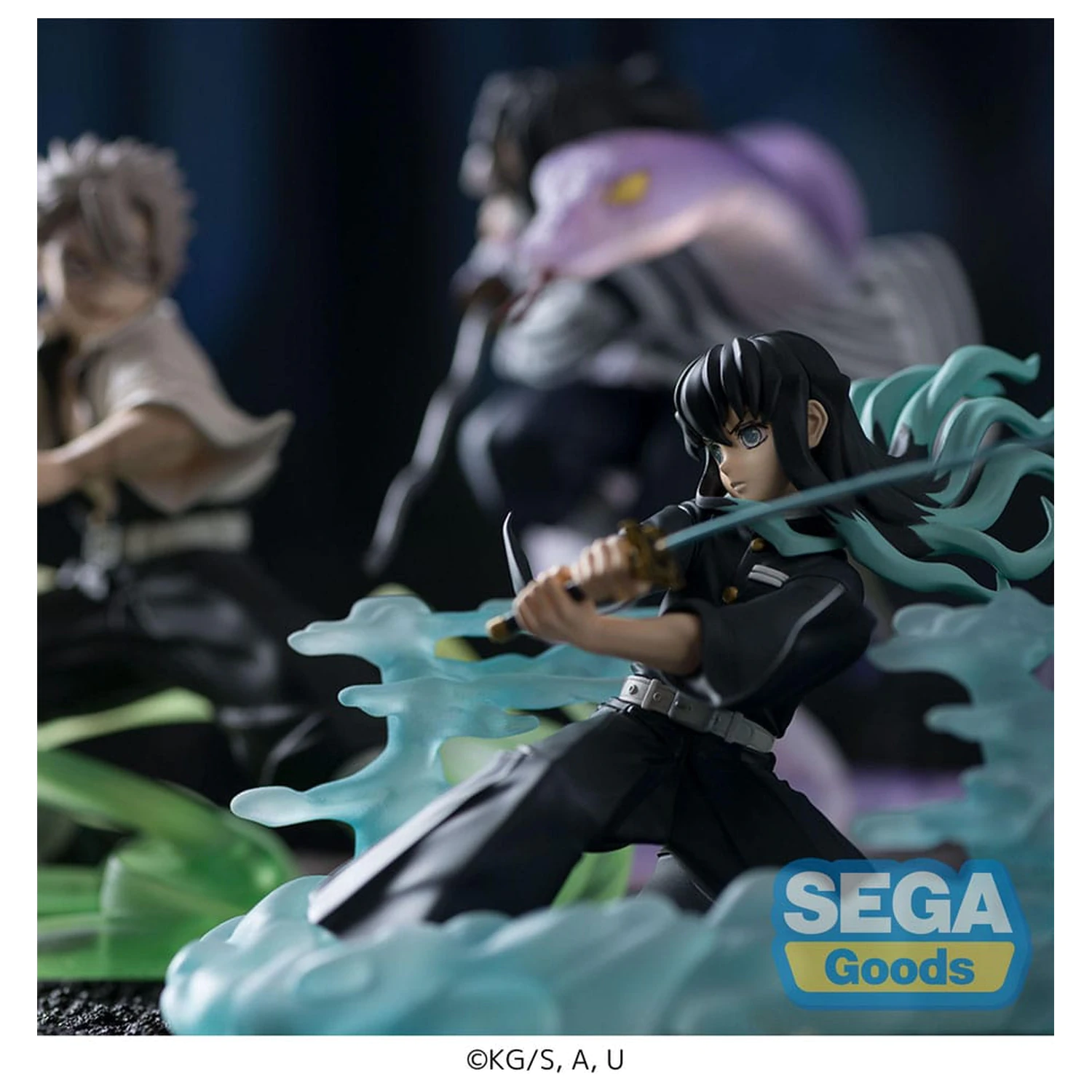 Demon Slayer: Kimetsu no Yaiba Xross Link Anime PVC Socha Muichiro Tokito Hashira Training Arc 11 cm fotografii produktu