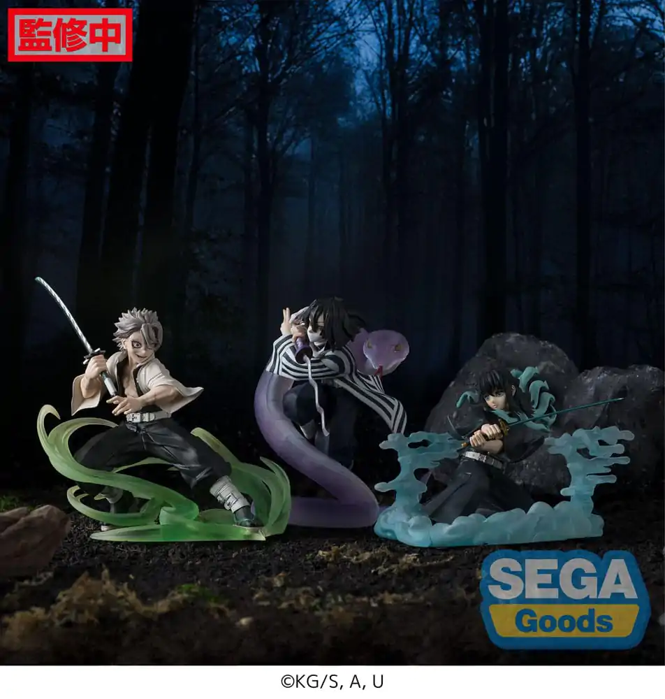 Demon Slayer: Kimetsu no Yaiba Xross Link Anime PVC Soška Sanemi Shinazugawa Hashira Training Arc 12 cm fotografii produktu