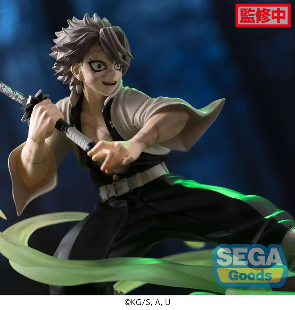 Demon Slayer: Kimetsu no Yaiba Xross Link Anime PVC Soška Sanemi Shinazugawa Hashira Training Arc 12 cm fotografii produktu