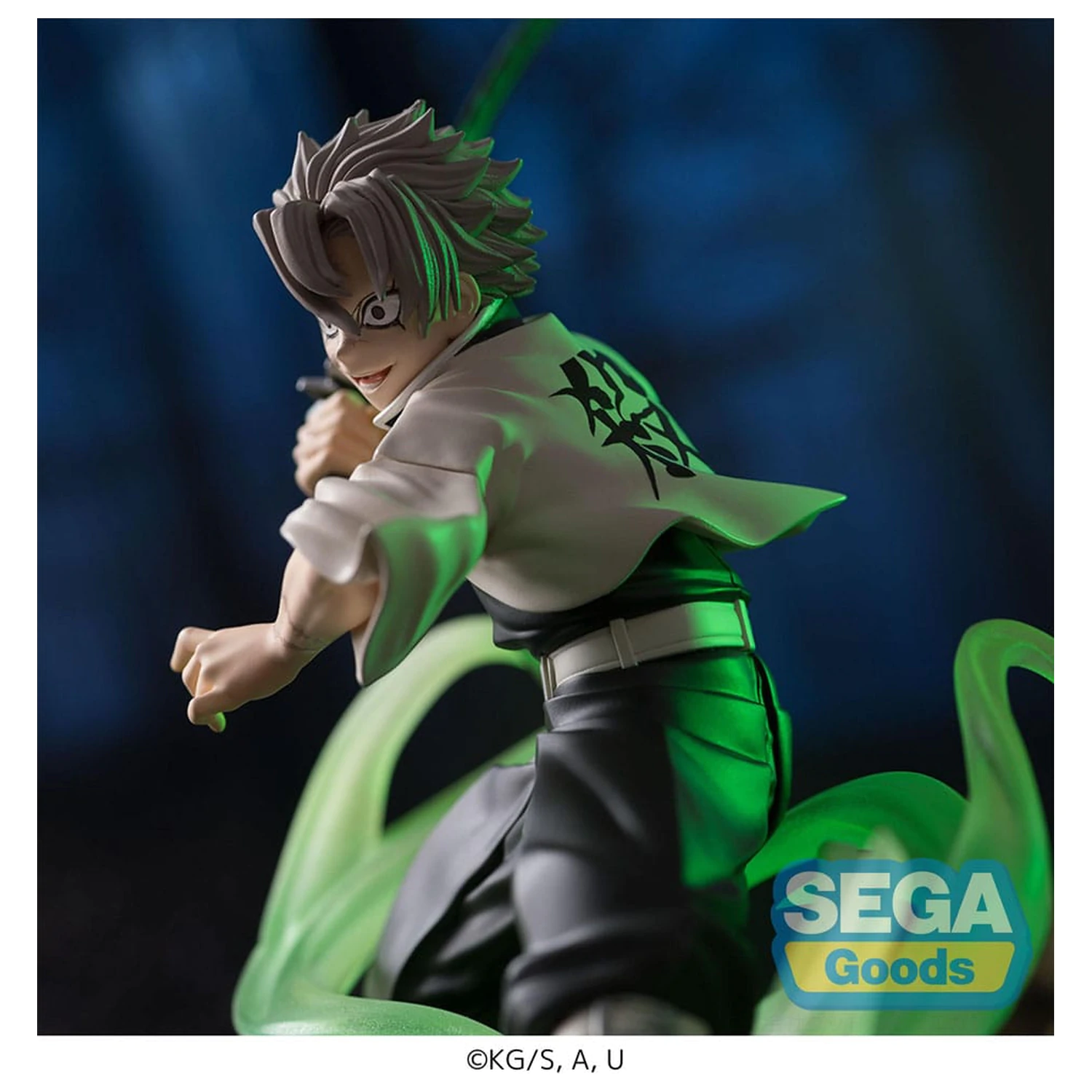 Demon Slayer: Kimetsu no Yaiba Xross Link Anime PVC Socha Sanemi Shinazugawa Hashira Training Arc 12 cm fotografii produktu