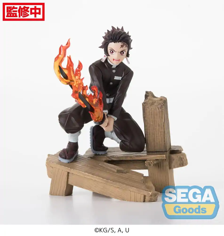 Demon Slayer: Kimetsu no Yaiba Xross Link Anime PVC soška Tanjiro Kamado -Swordsmith Village Arc- 12 cm fotografii produktu