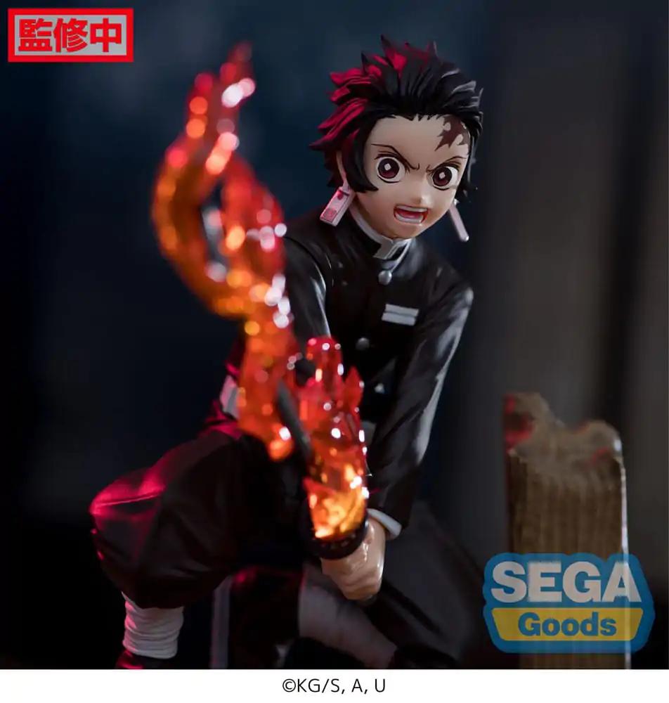 Demon Slayer: Kimetsu no Yaiba Xross Link Anime PVC soška Tanjiro Kamado -Swordsmith Village Arc- 12 cm fotografii produktu