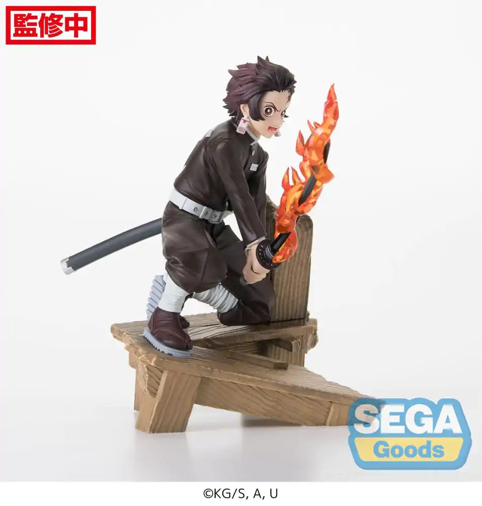 Demon Slayer: Kimetsu no Yaiba Xross Link Anime PVC soška Tanjiro Kamado -Swordsmith Village Arc- 12 cm fotografii produktu