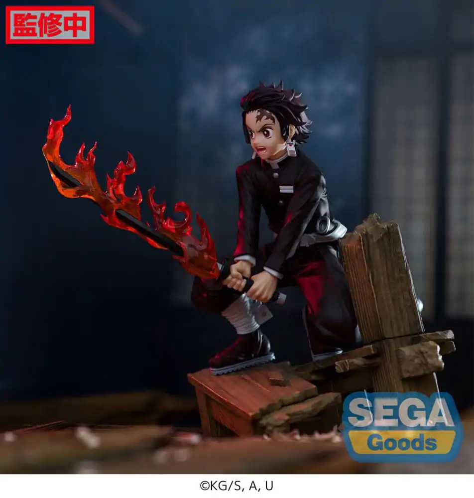 Demon Slayer: Kimetsu no Yaiba Xross Link Anime PVC soška Tanjiro Kamado -Swordsmith Village Arc- 12 cm fotografii produktu