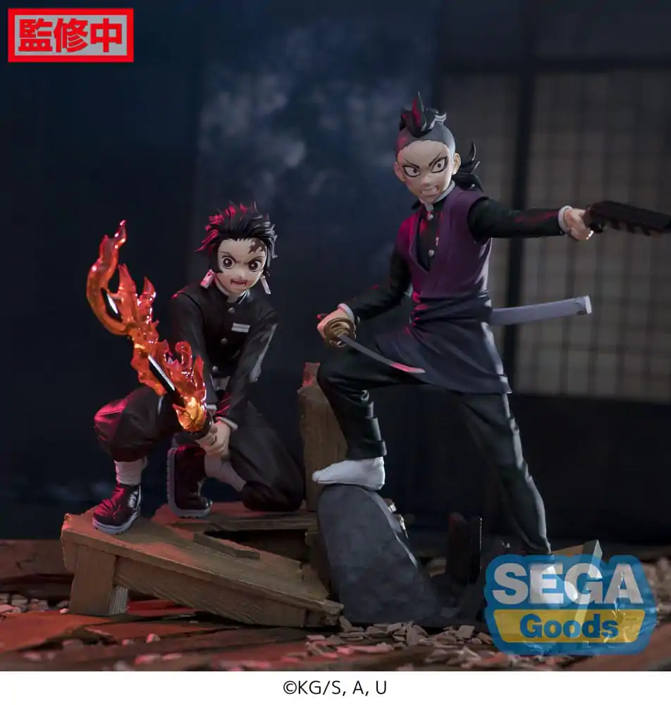 Demon Slayer: Kimetsu no Yaiba Xross Link Anime PVC soška Tanjiro Kamado -Swordsmith Village Arc- 12 cm fotografii produktu