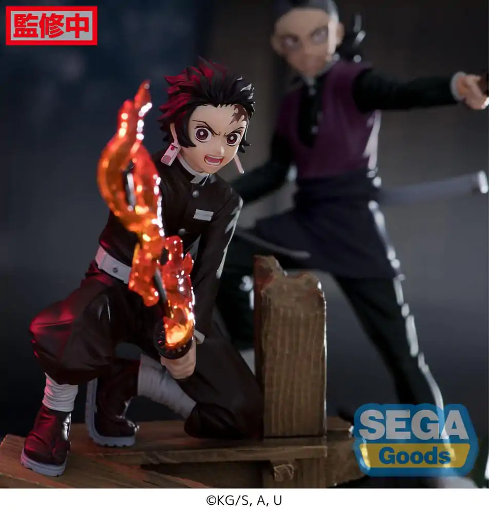 Demon Slayer: Kimetsu no Yaiba Xross Link Anime PVC soška Tanjiro Kamado -Swordsmith Village Arc- 12 cm fotografii produktu