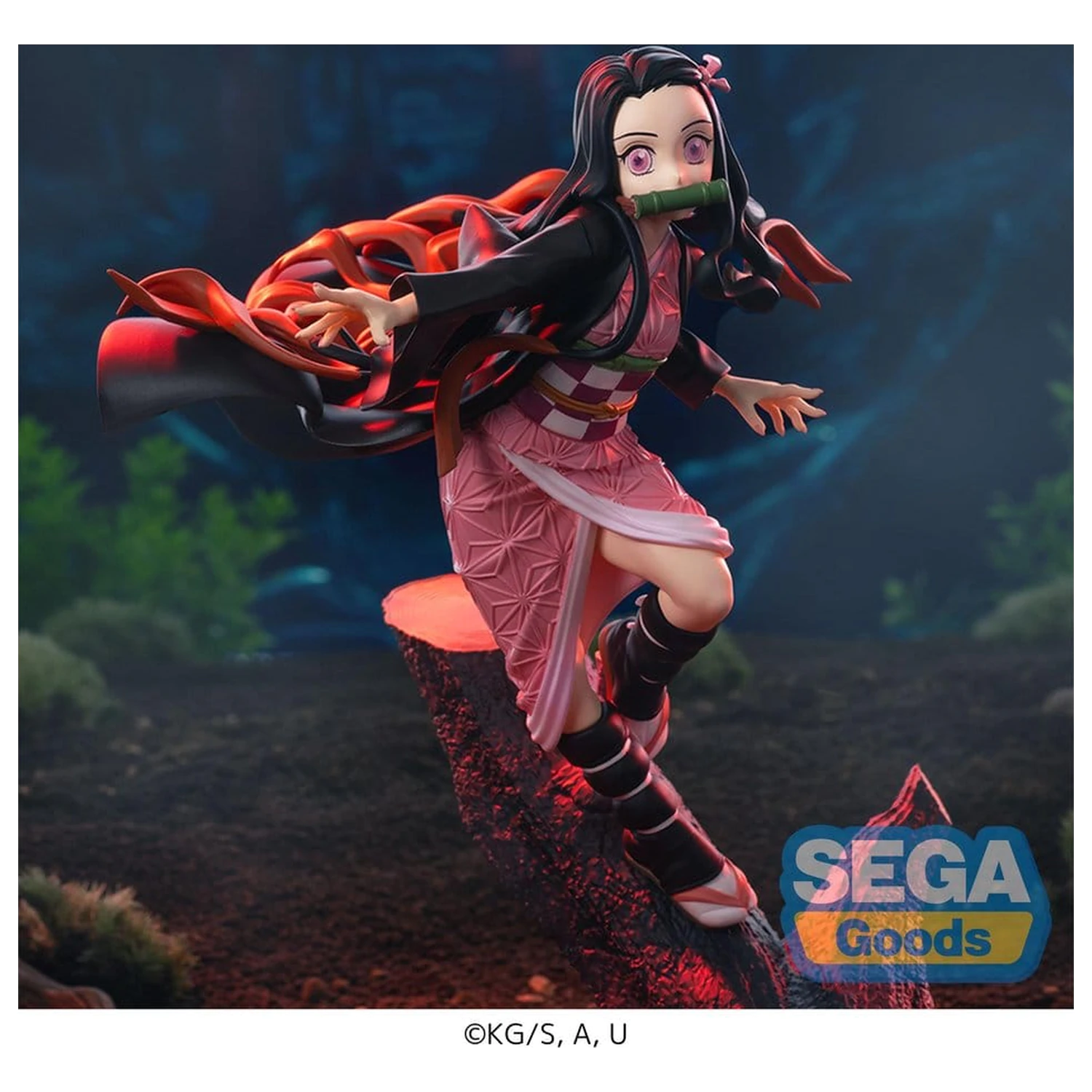 Demon Slayer: Kimetsu no Yaiba XrossLink PVC Soška Nezuko Kamado 16 cm fotografii produktu