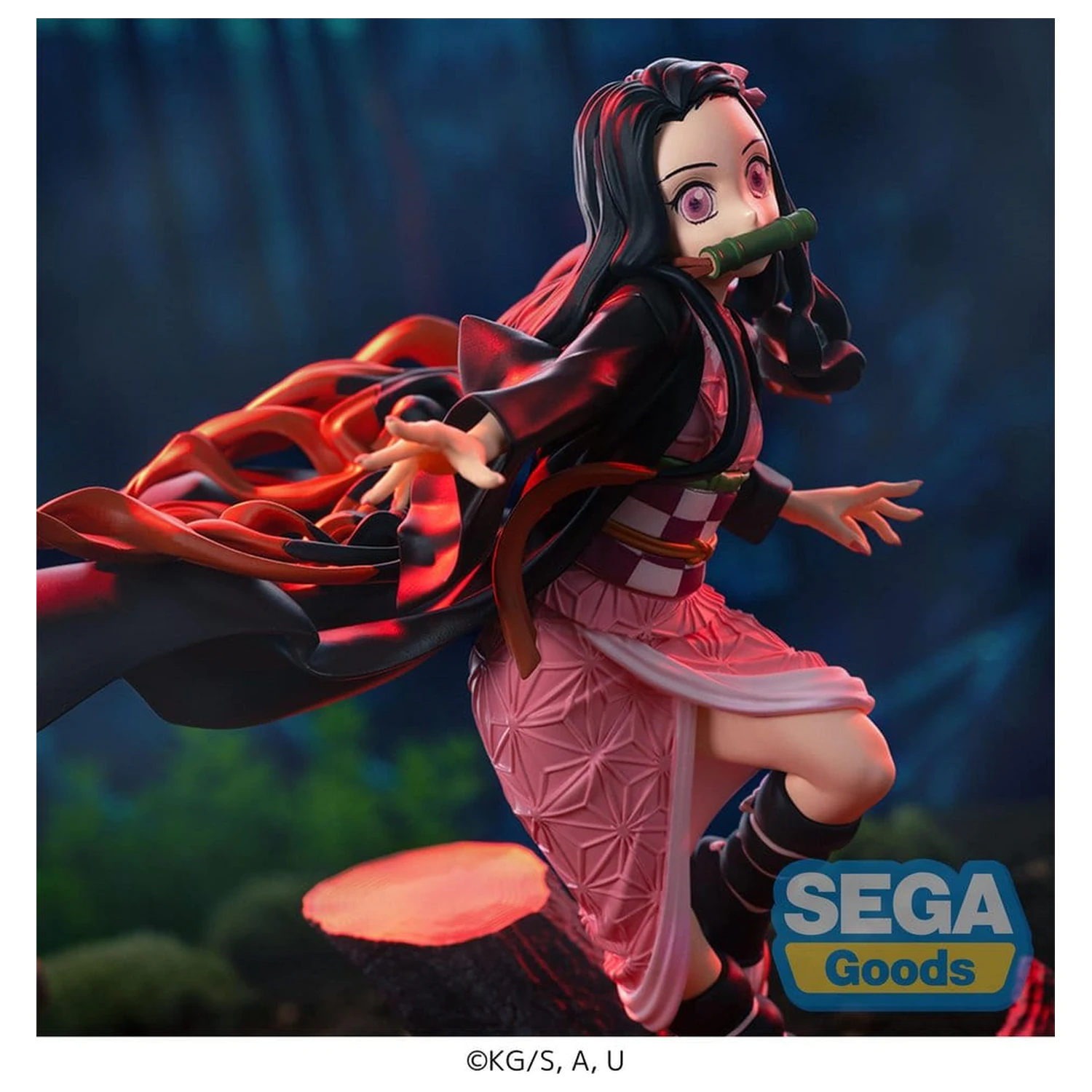Demon Slayer: Kimetsu no Yaiba XrossLink PVC Soška Nezuko Kamado 16 cm fotografii produktu