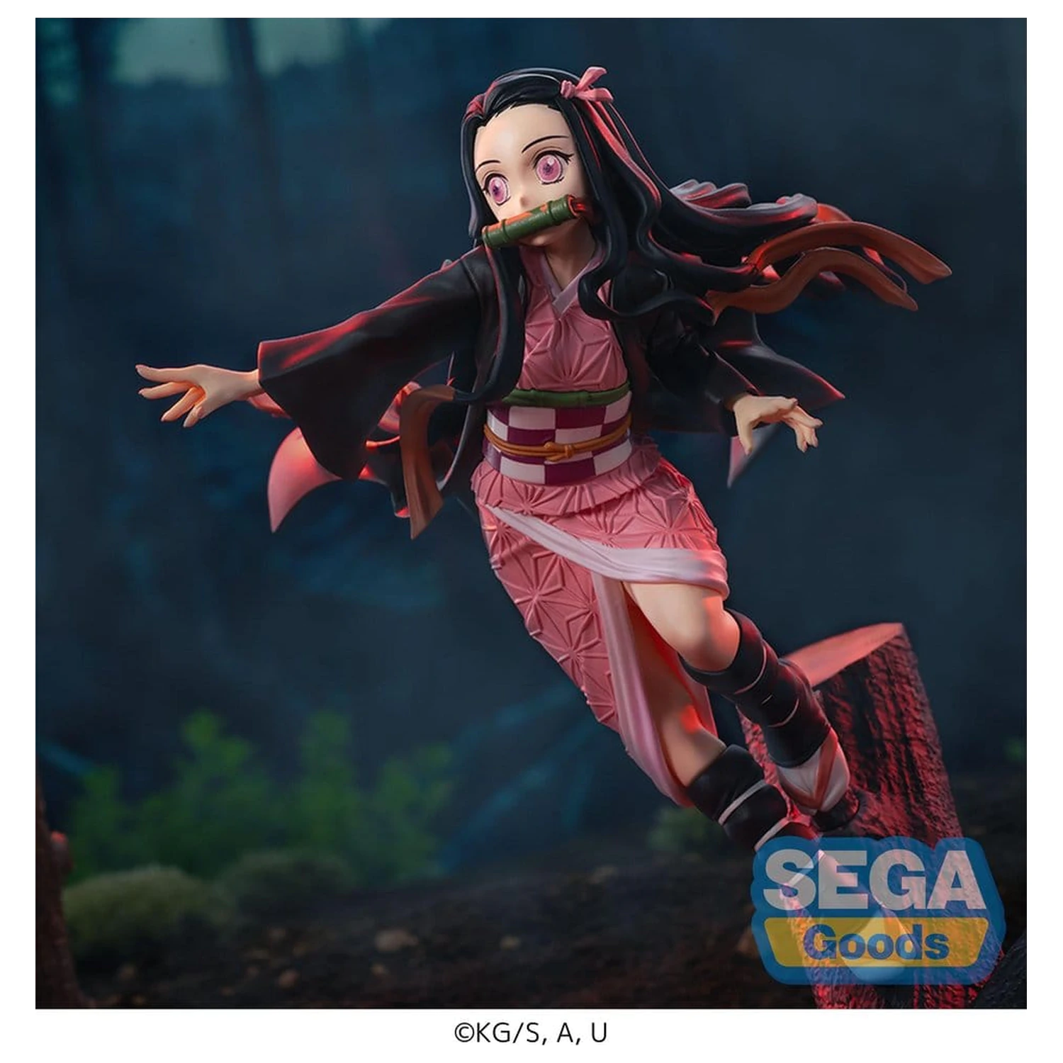 Demon Slayer: Kimetsu no Yaiba XrossLink PVC Soška Nezuko Kamado 16 cm fotografii produktu