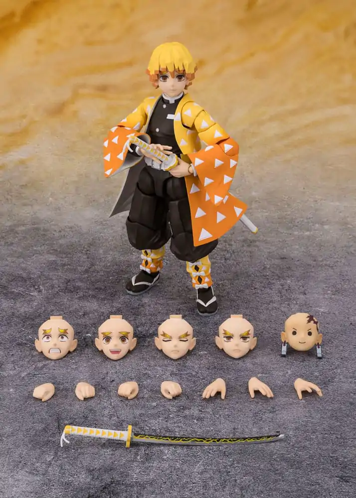 Demon Slayer Kimetsu no Yaiba Zenitsu Agatsuma S.H. Figuarts figurka 14 cm fotografii produktu