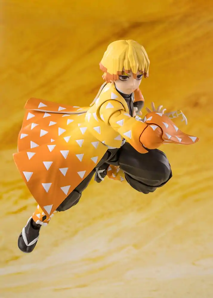 Demon Slayer Kimetsu no Yaiba Zenitsu Agatsuma S.H. Figuarts figurka 14 cm fotografii produktu