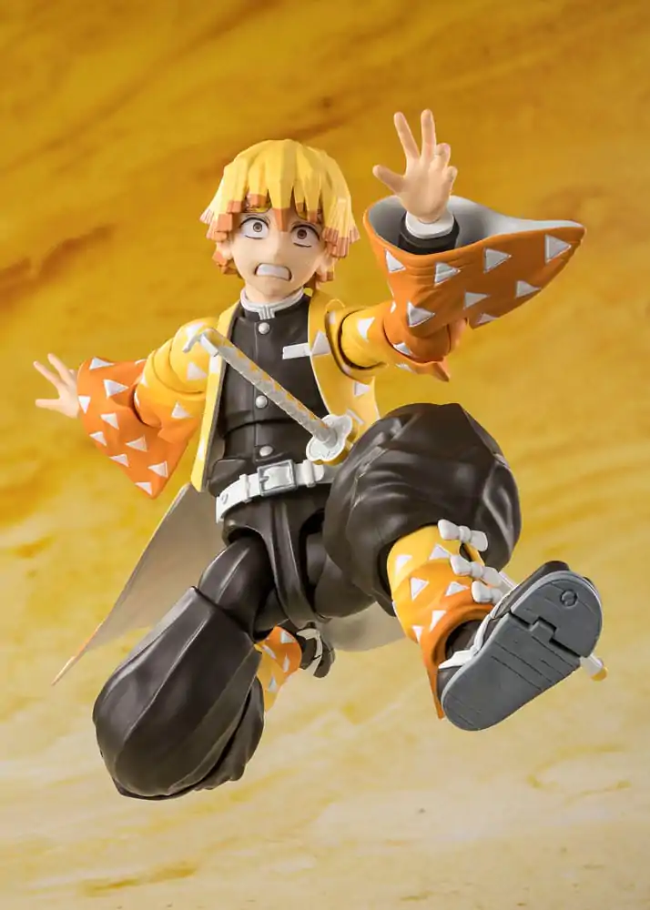 Demon Slayer Kimetsu no Yaiba Zenitsu Agatsuma S.H. Figuarts figurka 14 cm fotografii produktu