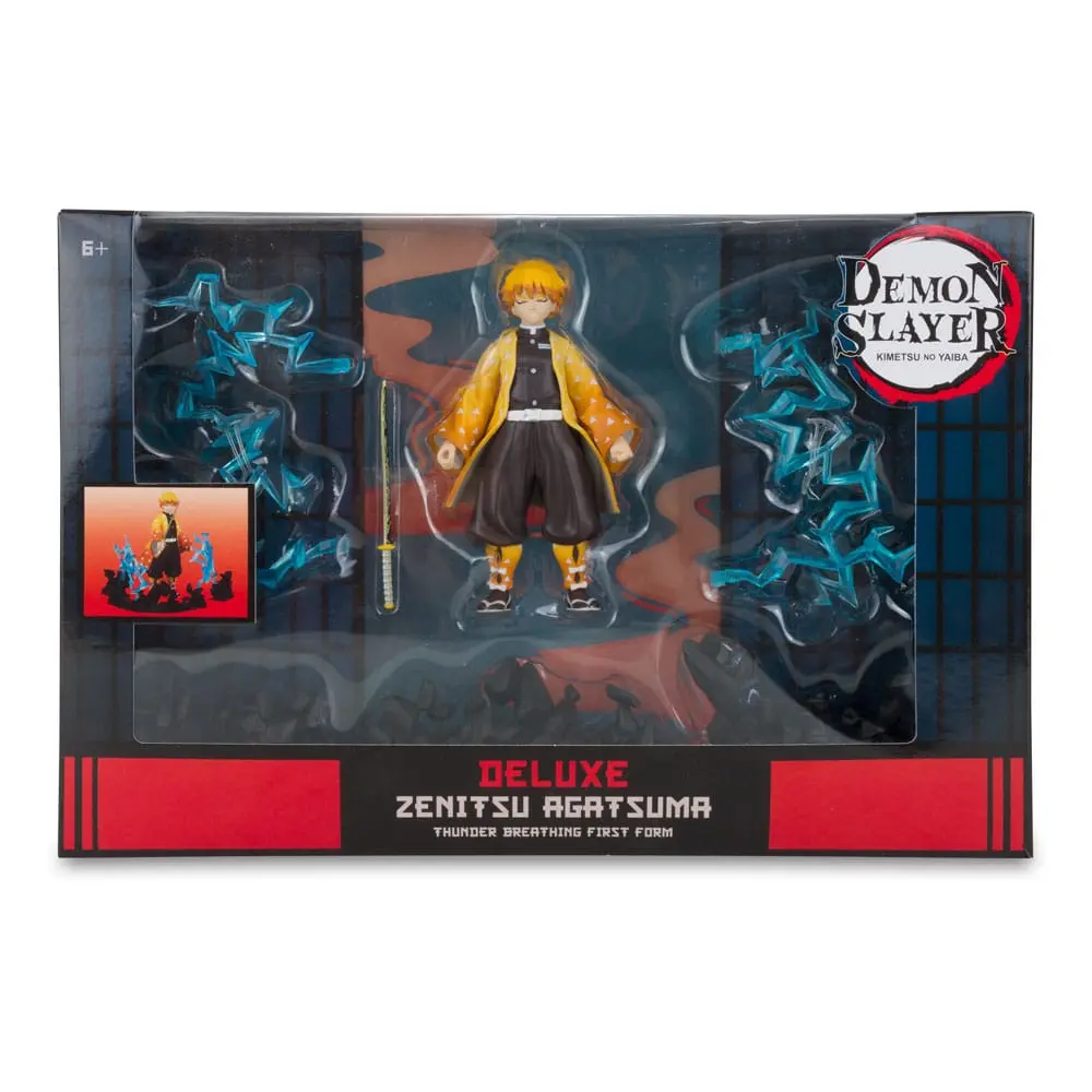 Akční figurka Demon Slayer: Kimetsu no Yaiba Zenitsu Thunder Breathing Deluxe 13 cm fotografii produktu