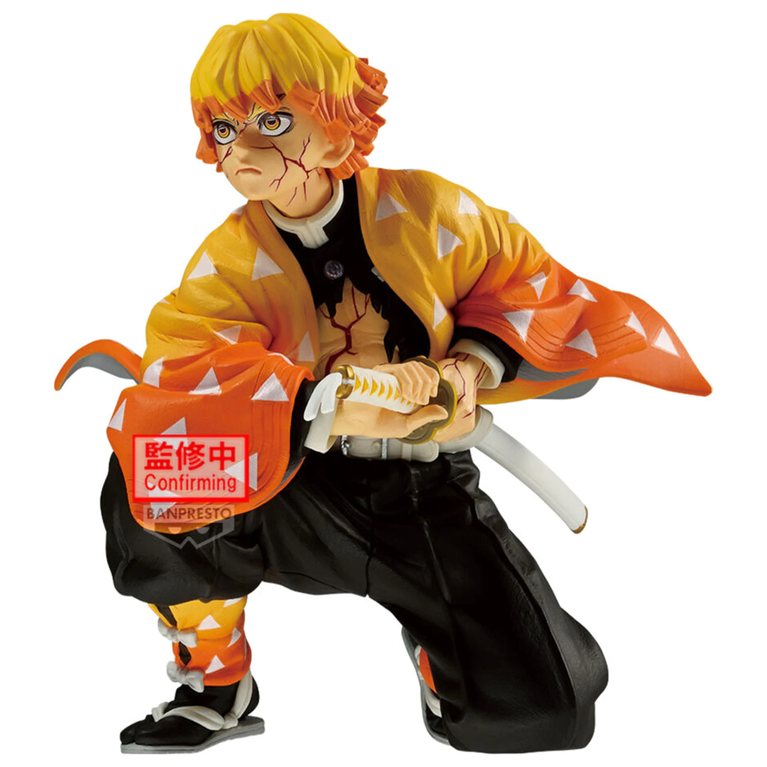 Demon Slayer Maximatic Zenitsu Agatsuma figurka 14cm fotografii produktu