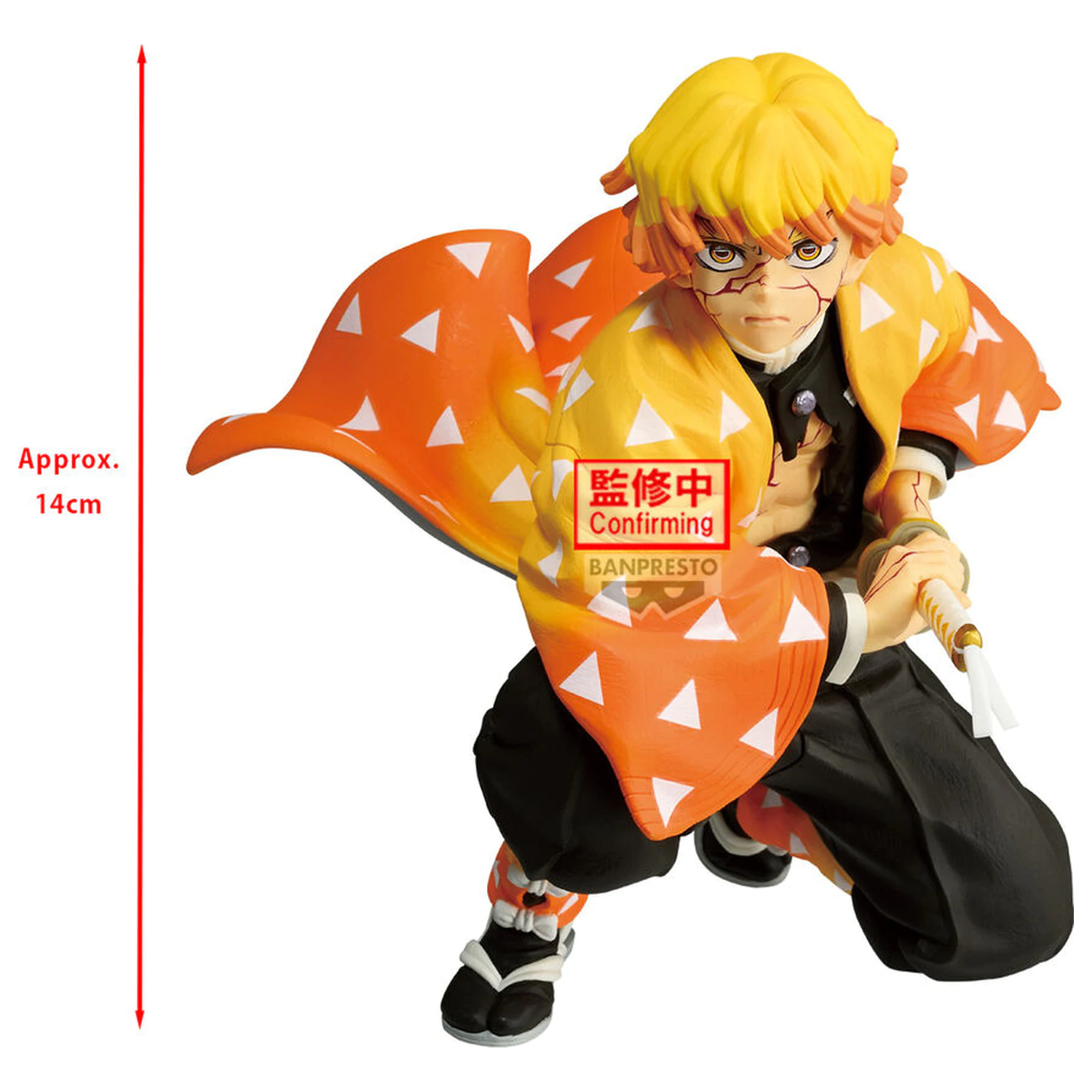 Demon Slayer Maximatic Zenitsu Agatsuma figurka 14cm fotografii produktu