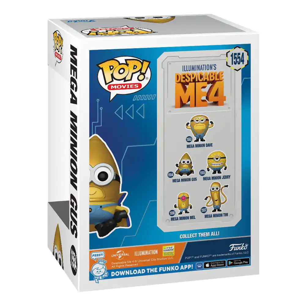 Despicable Me 4 Funko POP! Movies vinylová figurka Super Gus 9 cm fotografii produktu