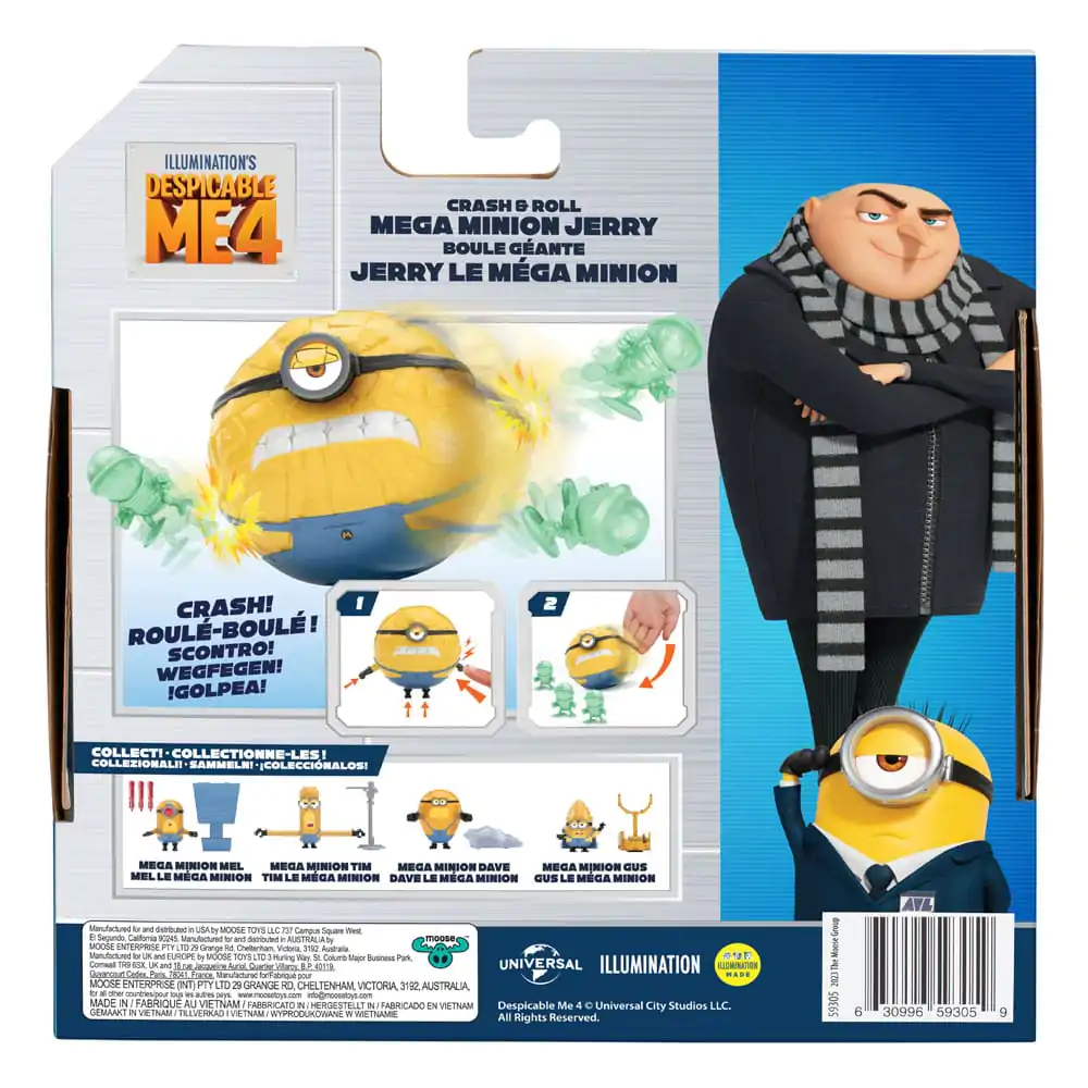 Despicable Me 4 Mega Minion akční figurka Jerry fotografii produktu