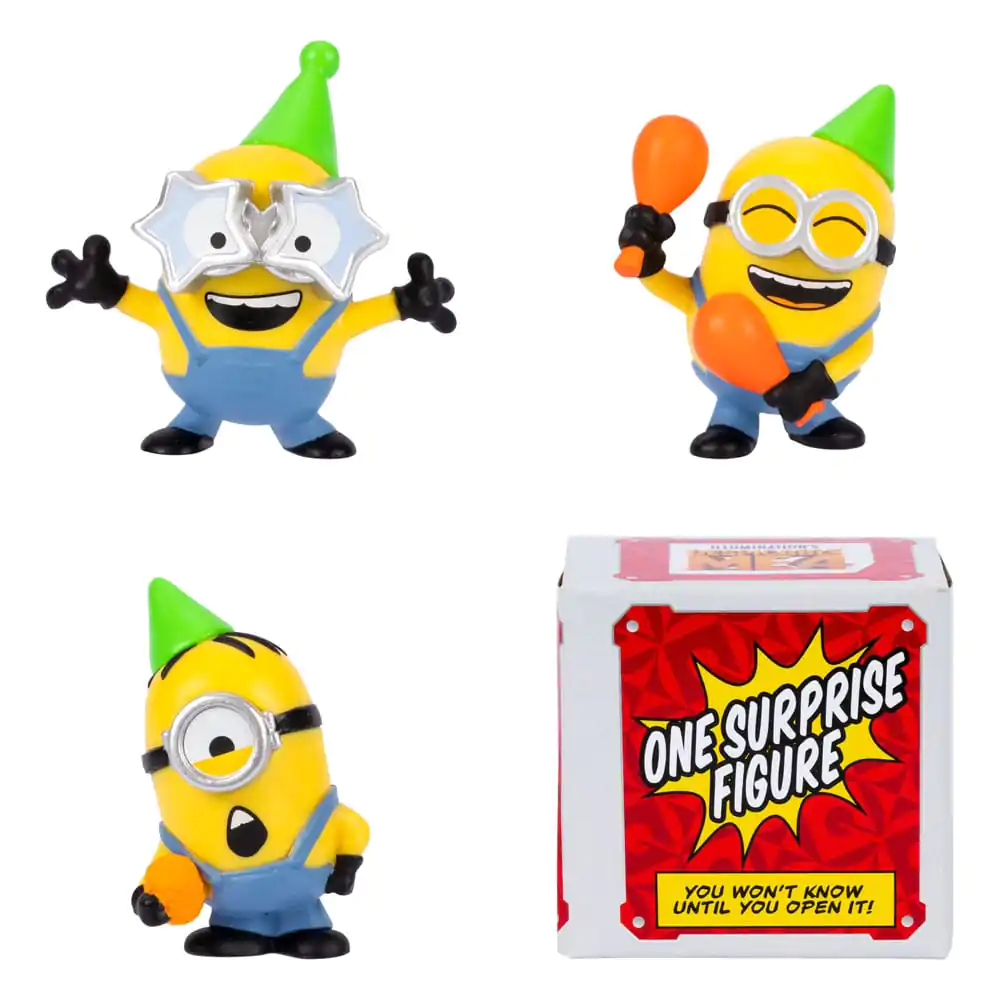 Despicable Me 4 figurky 4-Pack Party Bus 5 cm fotografii produktu