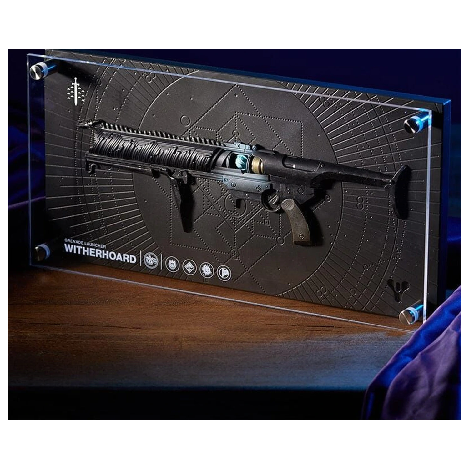Destiny 2 Witherhoard Exotic Weapon Plaque Replika fotografii produktu