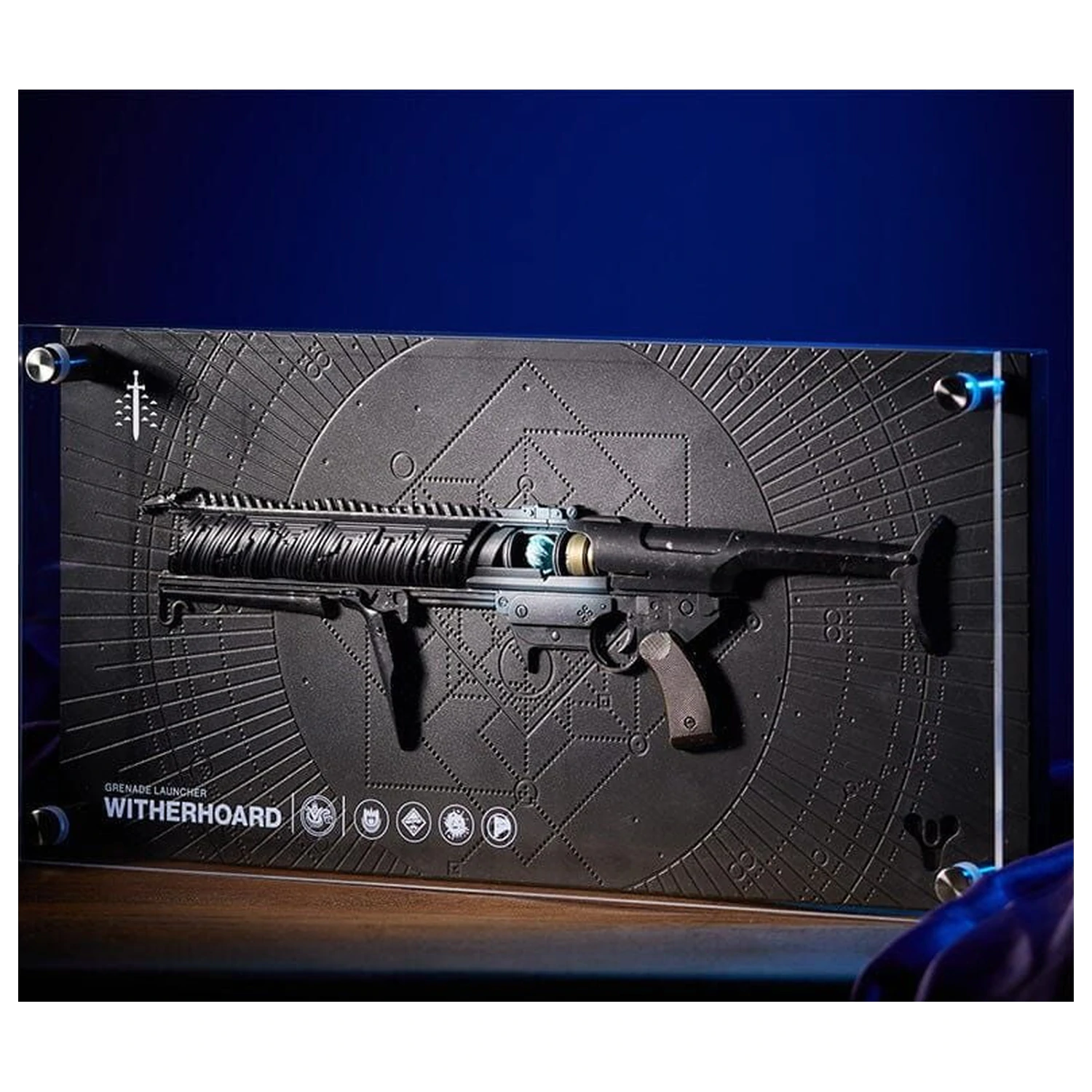 Destiny 2 Witherhoard Exotic Weapon Plaque Replika fotografii produktu