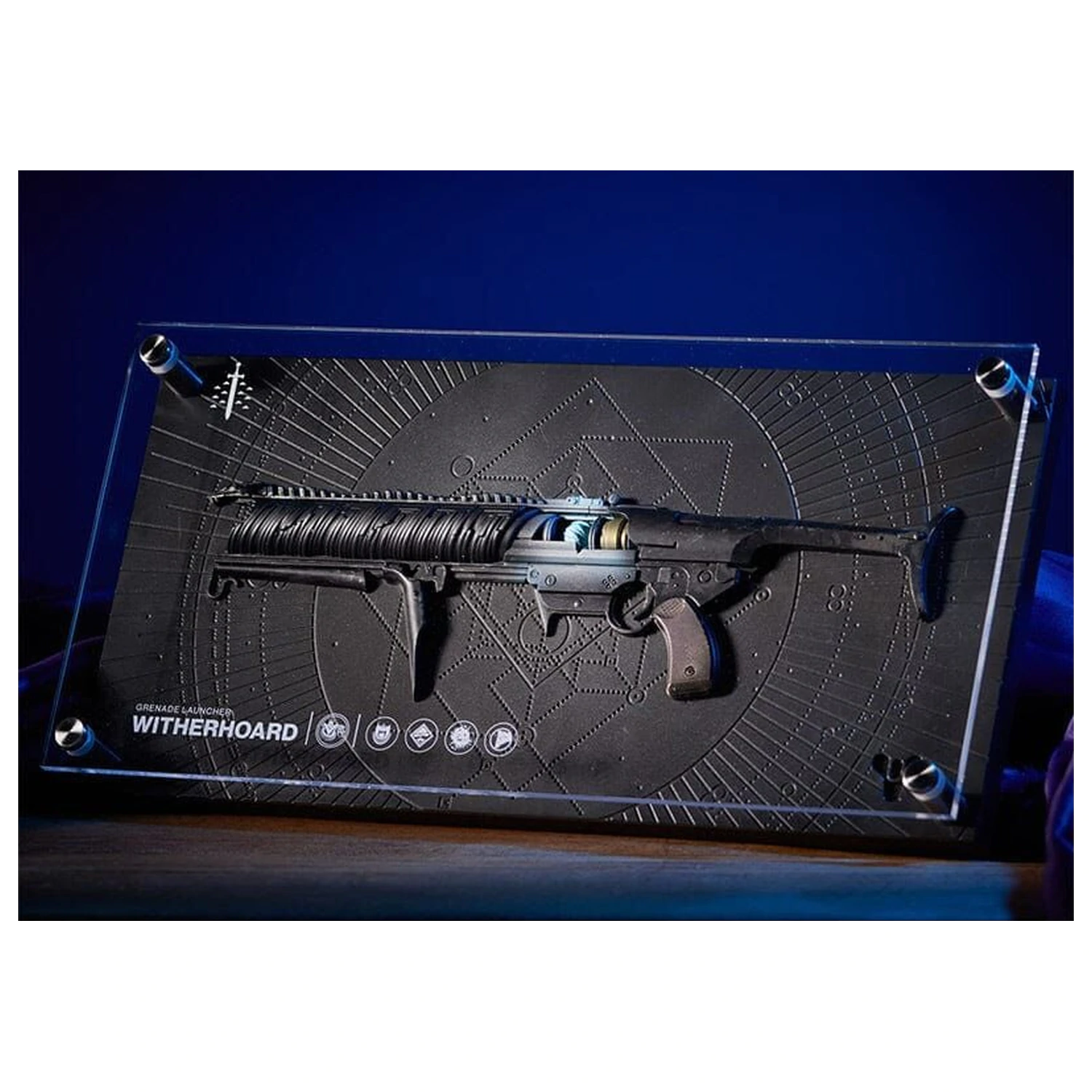 Destiny 2 Witherhoard Exotic Weapon Plaque Replika fotografii produktu