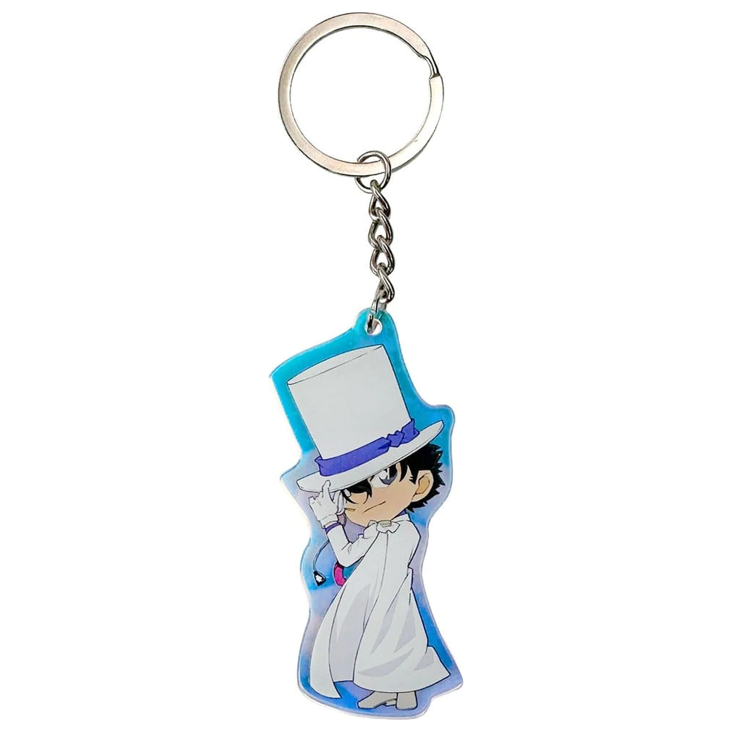 Detective Conan Akrylová klíčenka Kaito Kid 7 cm fotografii produktu