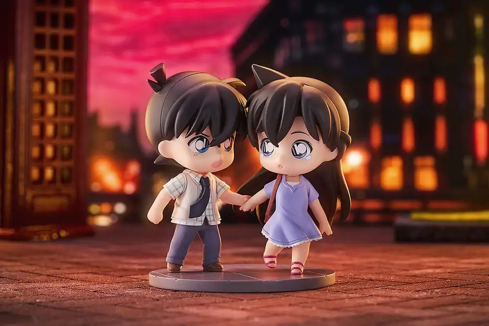 Detective Conan Qset Mini-Figure 2-Pack Shinichi Kudo & Ran Mori 8 cm – 2 balení mini figurek fotografii produktu