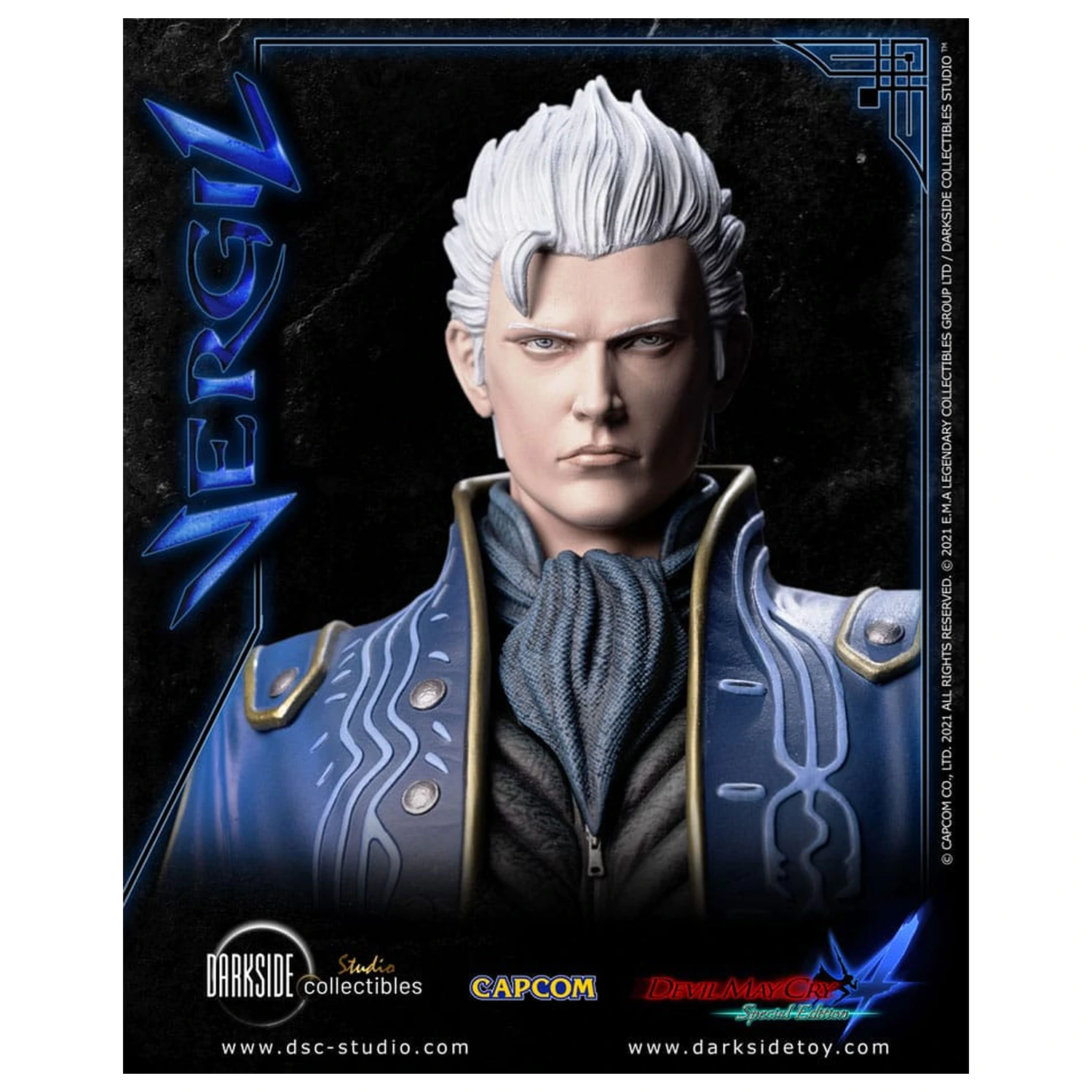 Devil May Cry 4 Prémiová socha 1/4 Vergil 51 cm fotografii produktu