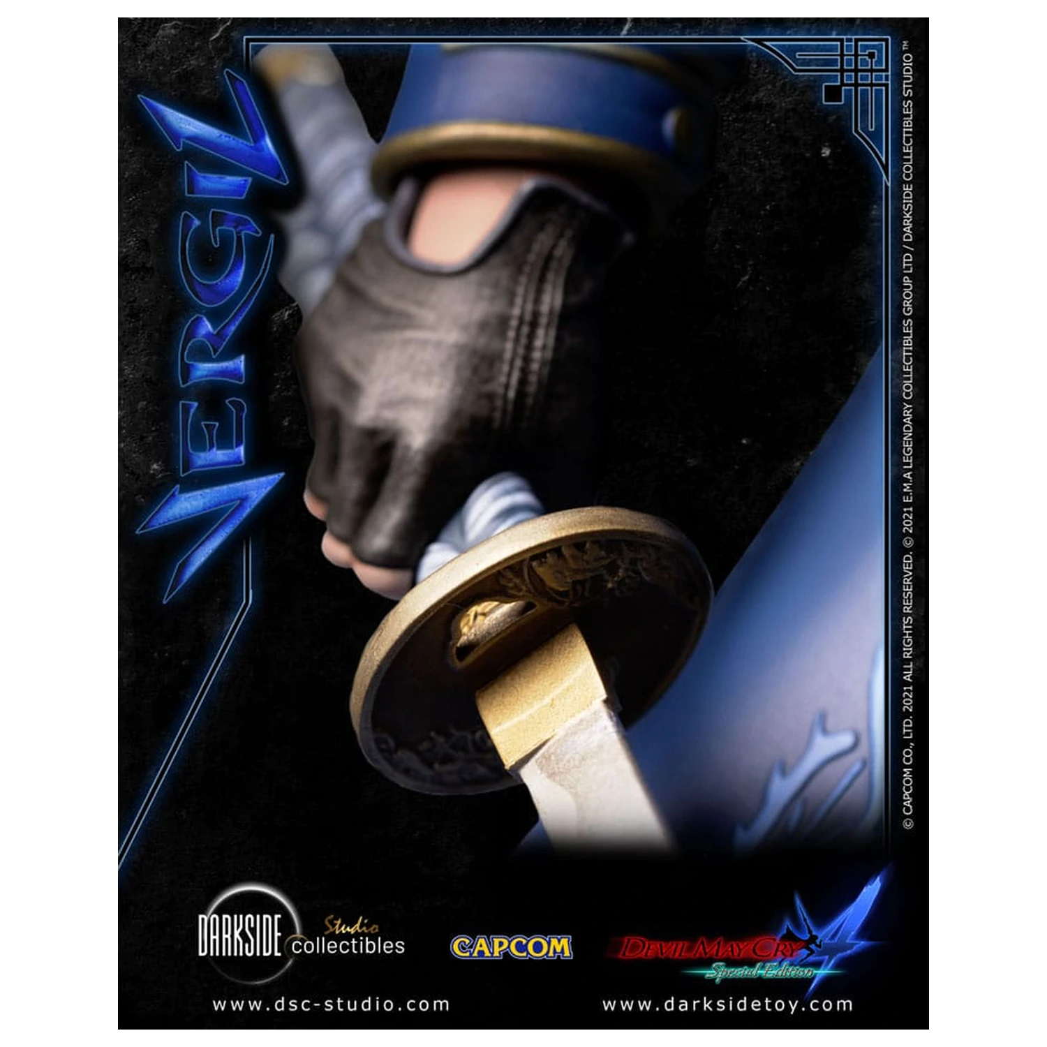 Devil May Cry 4 Prémiová socha 1/4 Vergil 51 cm fotografii produktu