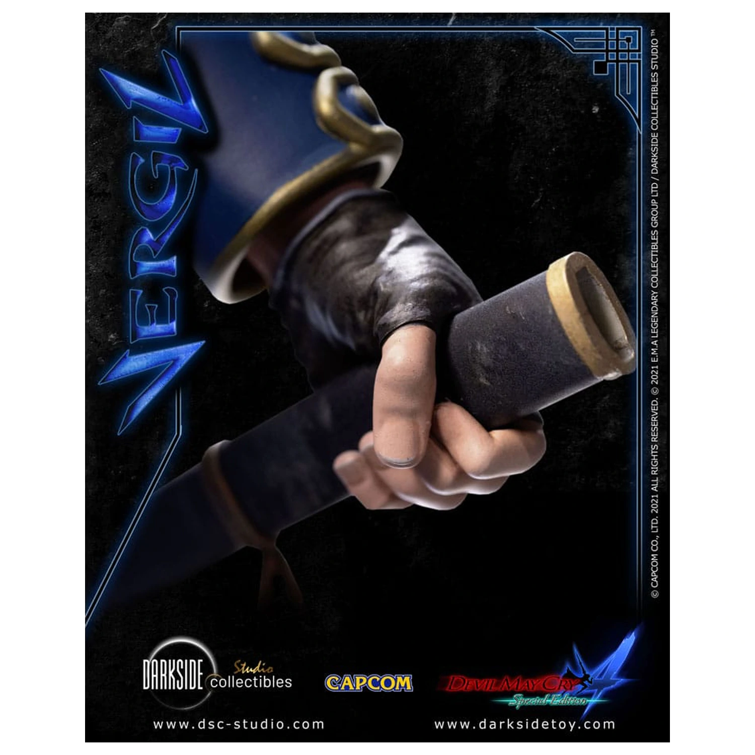 Devil May Cry 4 Prémiová socha 1/4 Vergil 51 cm fotografii produktu