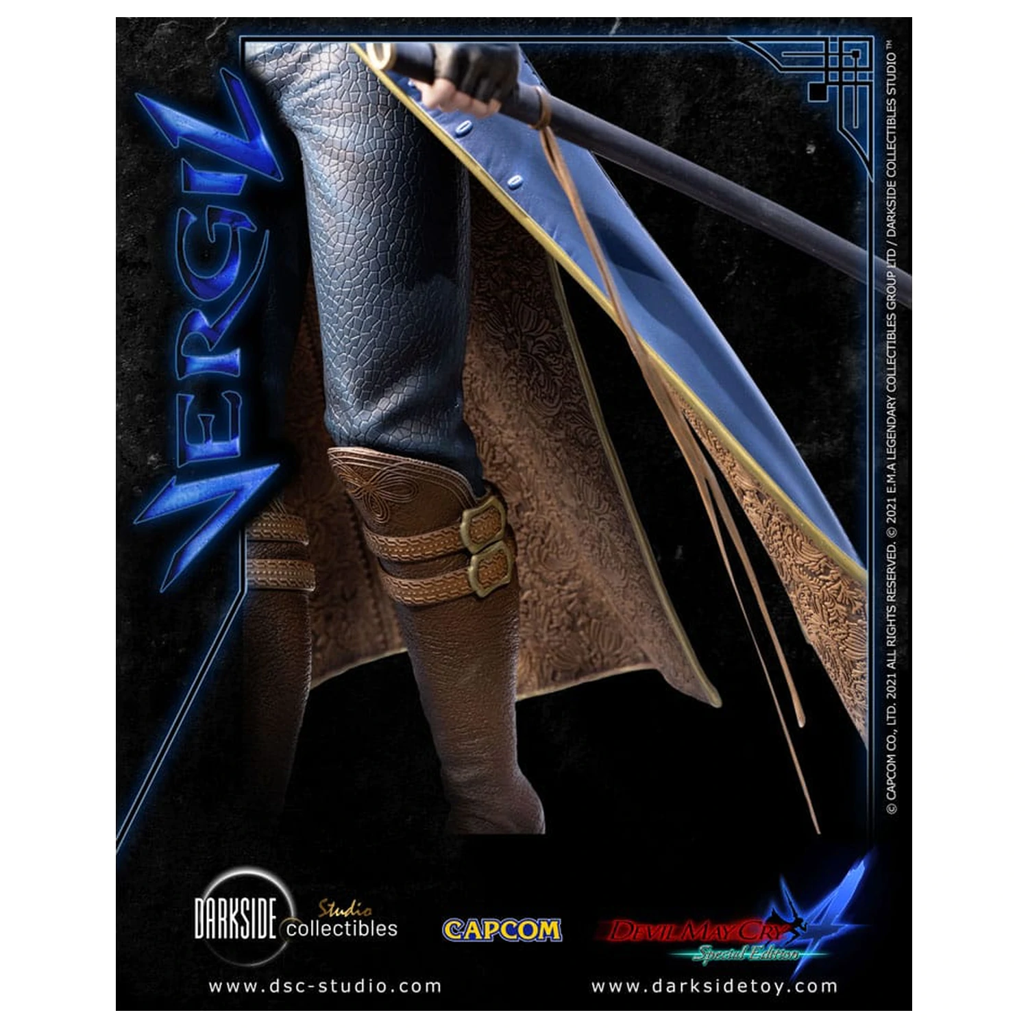Devil May Cry 4 Prémiová socha 1/4 Vergil 51 cm fotografii produktu
