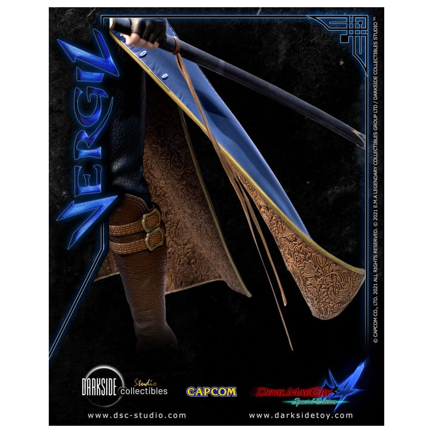 Devil May Cry 4 Prémiová socha 1/4 Vergil 51 cm fotografii produktu