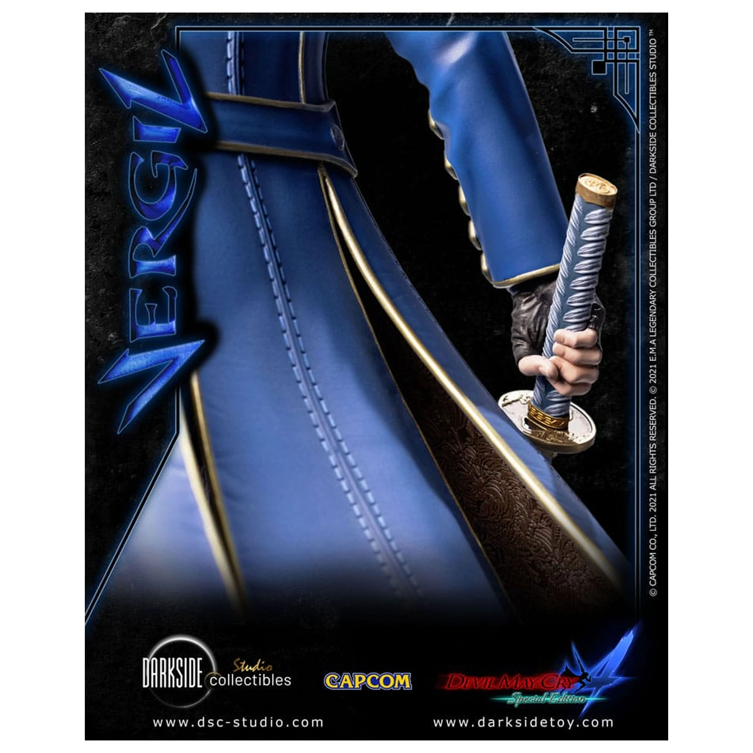 Devil May Cry 4 Prémiová socha 1/4 Vergil 51 cm fotografii produktu