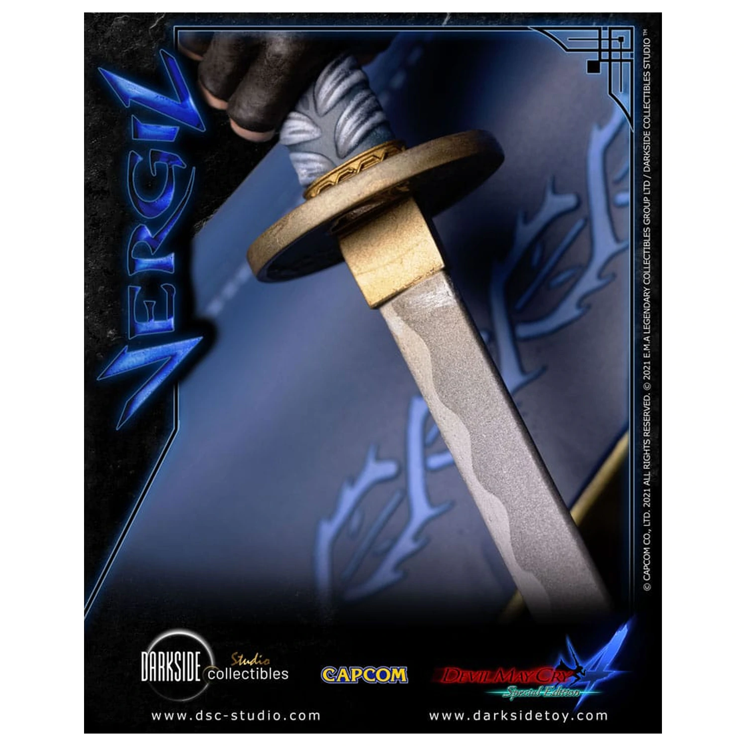 Devil May Cry 4 Prémiová socha 1/4 Vergil 51 cm fotografii produktu