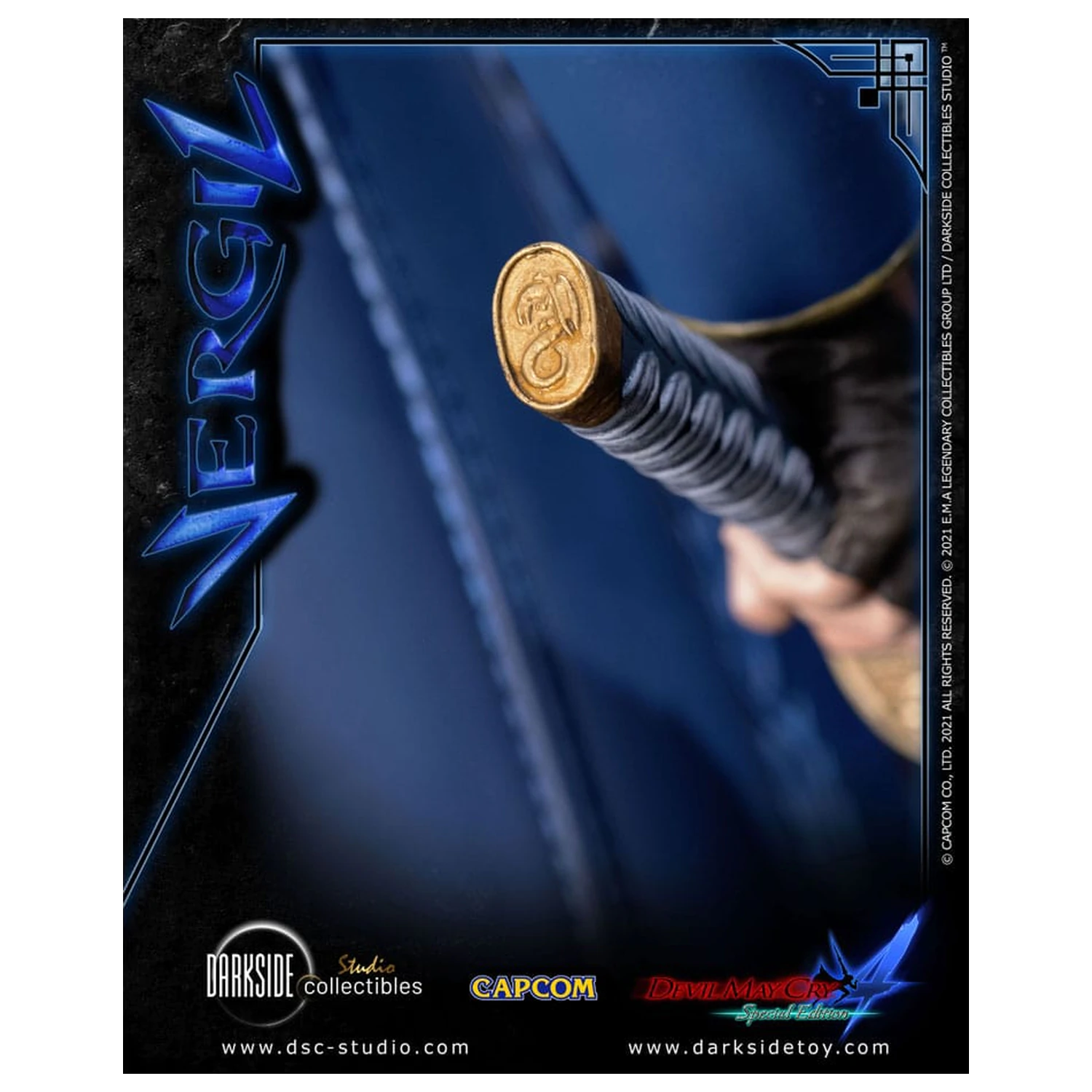 Devil May Cry 4 Prémiová socha 1/4 Vergil 51 cm fotografii produktu