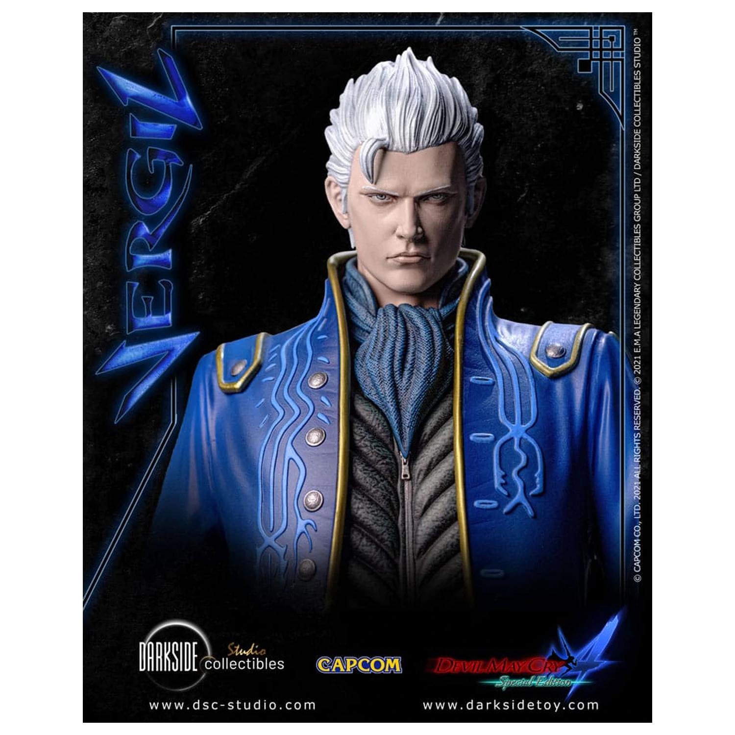 Devil May Cry 4 Prémiová socha 1/4 Vergil 51 cm fotografii produktu